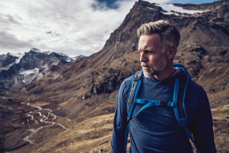 Luqel Wasserfilter Outdoorshooting in den Westalpen