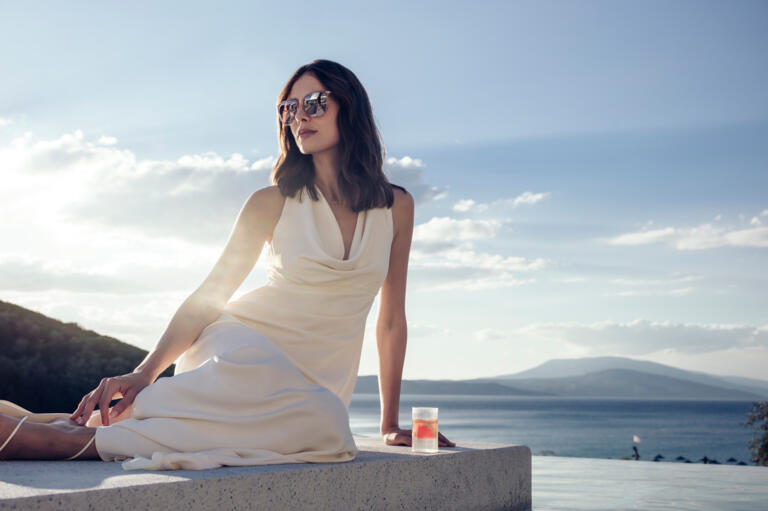 Fotoshooting für die Rodenstock Brillenfassungen Kollektion 2023 auf der Insel Skiathos zusammen mit der Agentur Pascher Heinz